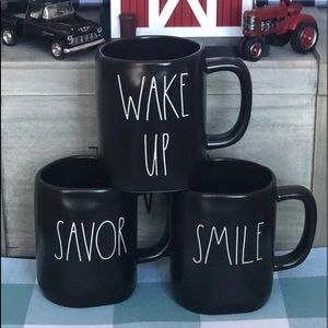 (3) RAE DUNN MUGS BUNDLE
